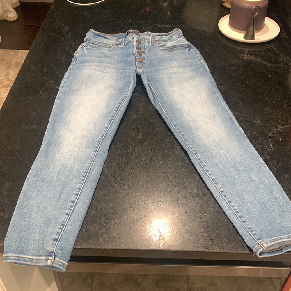 Lucky Brand Ava mid rise cropped jeans